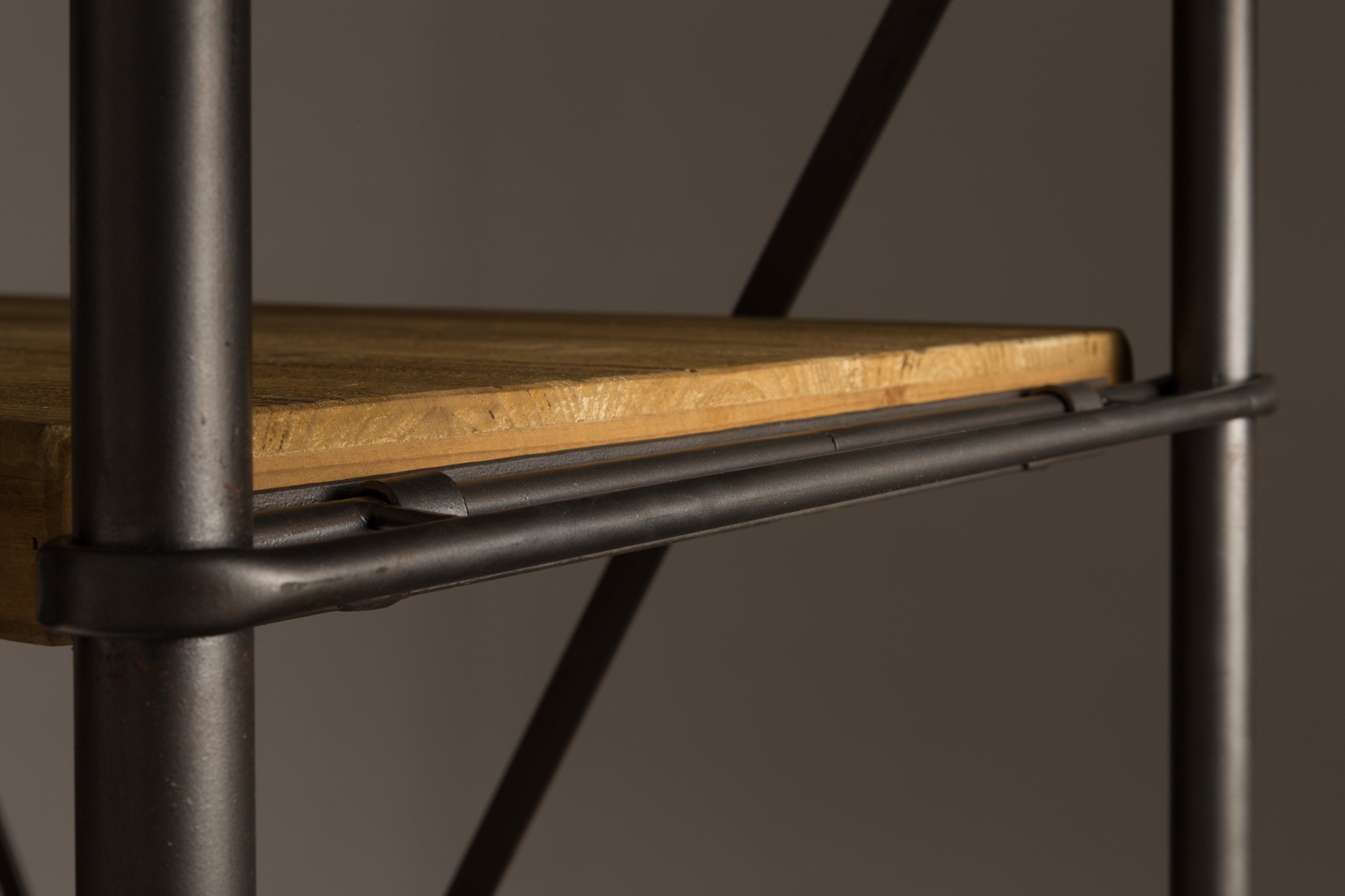 Dutchbone Iron & Wood Shelf Display Unit